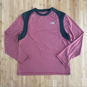 The North Face Red Long Sleeve Shirt